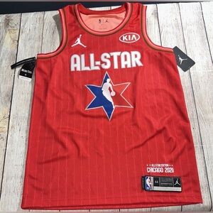 NWT Giannis Antetokounmpo All Star Jersey 2020 Chicago Size m Nike Jordan